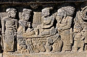 Candi Panataran - central platform called Pendopo Terrace is richly decorated with reliefs and nagas. 